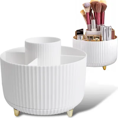 Produktbild von Kosmetik-Organisator Drehbarer Pinselhalter Ständer 360 Kosmetiktasche