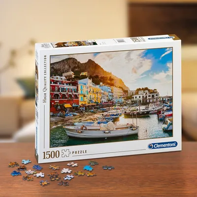 Produktbild von Puzzle Clementoni - Capri, Italien, 1500 Teile
