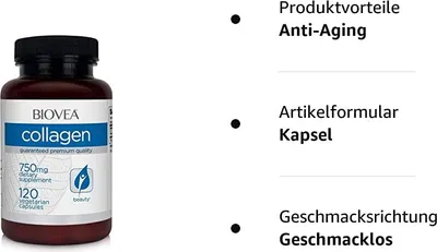 Produktbild von Kolagen 750 mg (120 kapsułek)