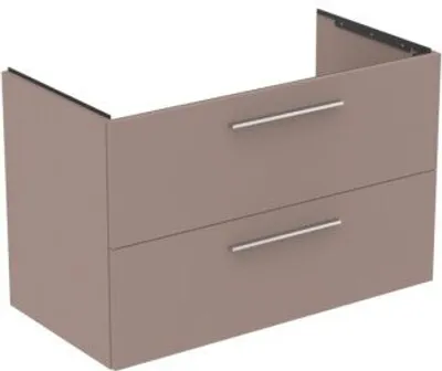 Imagen del producto de Mueble bajo lavabo Ideal Standard i.life B, 100 cm, con 2 cajones, diseño asimétrico, lado derecho