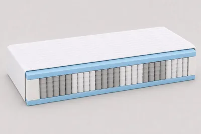 Produktbild von Taschenfederkernmatratze sehr feste Wendematratze Härtegrad H4/H5 7 Zonen 24 cm Komforthöhe bis 160 kg belastbar Bezug waschbar  Germany 180x200 cm