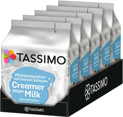Obrázok produktu pre Tassimo Jacobs Zloženie mlieka 5x16 porcií