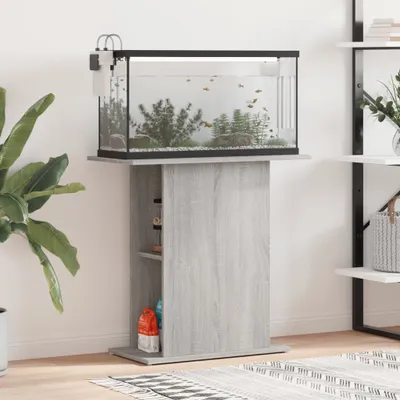 Produktbild von "im Angebot" Aquariumständer Grau Sonoma 75x36x72,5 cm Holzwerkstoff - Aquarien-Deko CC22838