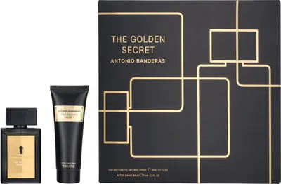 Produktbild von Edt Spray 50 ml/After Shave Balm 75 ml A. Banderas The Golden Secret Giftset