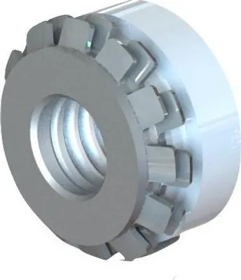 Produktbild von QUADRON Satz von 4 Keep-Nut Einsätzen mit M6-Gewinde: für Befestigungsklammern von untergebauten GRANIT-Spülbecken - dünne Arbeitsplatte