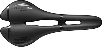 Zdjęcie produktu dla Siodełko rowerowe San Marco Aspide Dynamic Narrow Open Black