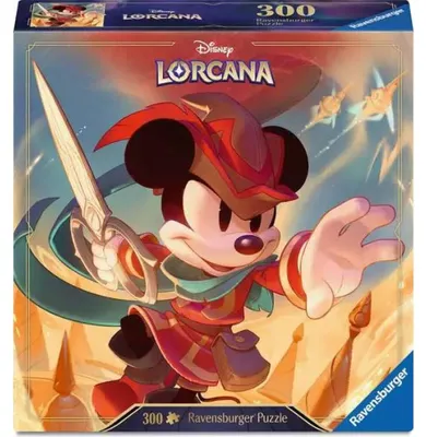 Productafbeelding van RAVENSBURGER Puzzel Disney Lorcana: Mickey Mouse - Moedig naaistertje, 300 stukjes