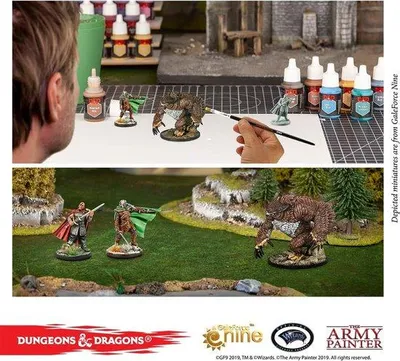Produktbild von Famanu Pinselset - Feines Detailpinselset in verschiedenen Größen für Kunst und Modellbau