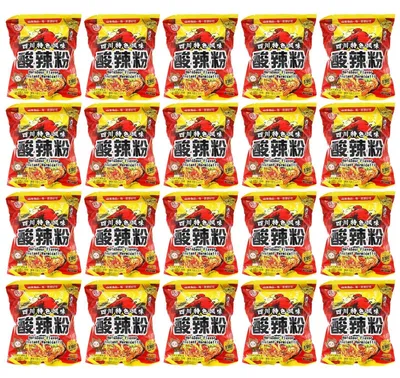 Produktbild von Baijia Instant Vermicelli Hot & Sour Geschmack 20x105g