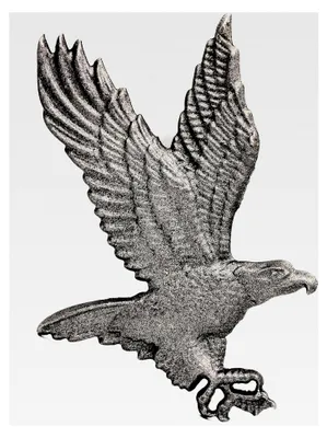 Produktbild von Adler aus Gusseisen, massives schmiedeeisen Wanddekor für Haus und Garten