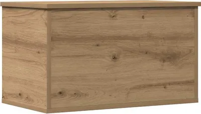 Immagine prodotto di vidaXL Contenitore in rovere artigianale 60 x 35 x 35 cm Materiale in legno