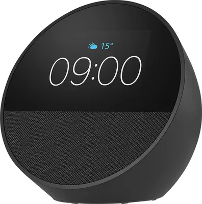 Produktbild von Der neue Amazon Echo Spot Smart Clock mit sattem Klang und Alexa