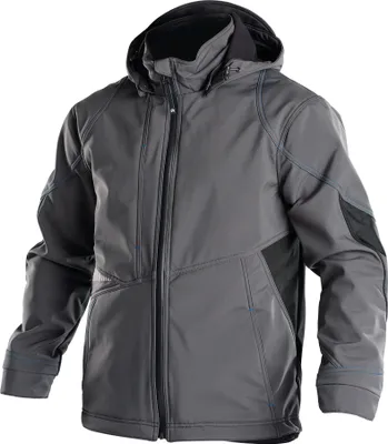 Produktbild von DASSY Softshelljacke GRAVITY Gr. XL anthrazit/schwarz