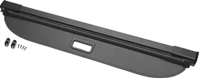 Produktbild von Auto Kofferraum Ausziehbarer Laderaumabdeckung Für Lexus NX200t 2015-2017 Aluminiumlegierung Leinwand Schwarz Carbonfaser