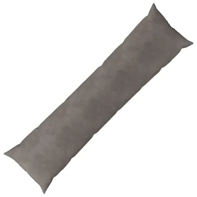 Immagine prodotto di vidaXL Cuscino decorativo HEERLEN, grigio chiaro, 40 x 145 cm, in velluto
