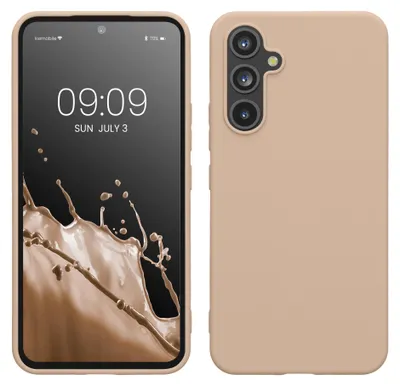 Produktbild von kwmobile Handyhülle für Samsung Galaxy A54 5G Hülle - TPU Case - Kabelloses Laden - Schutzhülle Cover in Perlmutt