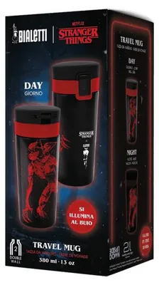 Zdjęcie produktu dla Bialetti STRTH04A, Czarny, Czerwony, Stal nierdzewna, 380 ml