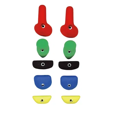 Produktbild von Sport-Thieme Klettergriff-Set "Symmetrie", Mit Befestigungsmaterial für Holzwand