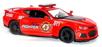 Produktbild von Chevrolet Camaro ZL1 Feuerwehr Sammlermodell ca.12,7cm rot