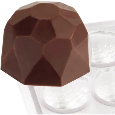 Produktbild von Pralinenform, Schockoladenform,Kunststoff, verschiedene Ausführung wählbar : Diamant Variante: Diamant