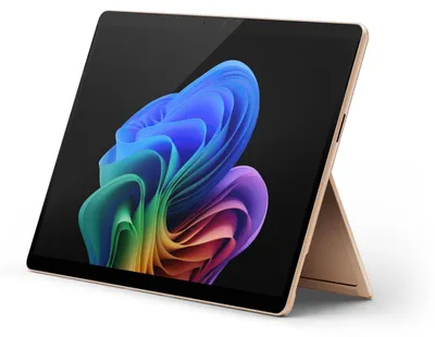 Produktbild von Microsoft Surface Nešiojamas kompiuteris (Copilot+ PC) - Snapdragon X Elite | 13" | Dotyk | 16GB | 1TB | W11H | Auksinis