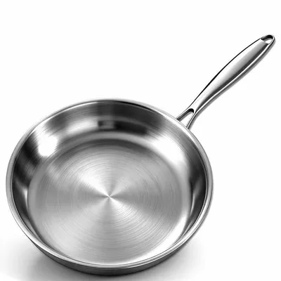 Produktbild von Edelstahlpfanne, Bratpfanne, 28 cm, schnelles Aufheizen, hitzebeständig bis 400 °C, für alle Herdarten