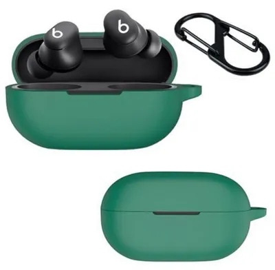 Obrázok produktu pre Flexibilné silikónové puzdro pre slúchadlá Beats Solo Buds (2024) – zelené