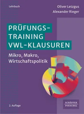Produktbild von Prüfungstraining VWL-Klausuren