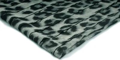 Obrázek produktu pro Šifon s potiskem, vzor 12, šedá 50 x 150 cm
