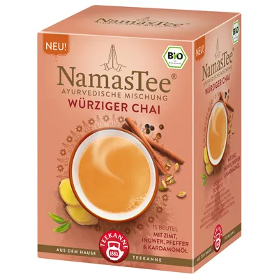 Obrázok produktu pre Organická čajová kanvica NamasTee Spicy Chai