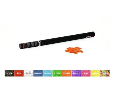 Zdjęcie produktu dla Wyrzutnia konfetti TCM FX 80 cm, pomarańczowa