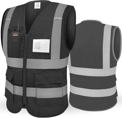 Productafbeelding van Reflecterend Veiligheidsvest M - Zwart