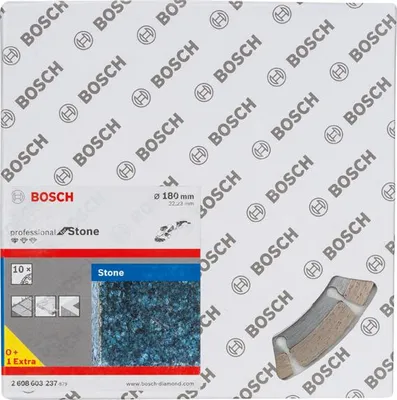 Produktbild von Diamanttrennscheibe Standard for Stone, 180 x 22,23 x 2 x 10 mm, 10er-Pack