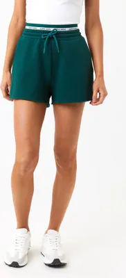 Produktbild von Björn Borg - Damen - STHLM Elastische Shorts - Grün - Gr. XS