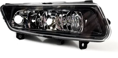 Produktbild von Nebelscheinwerfer Kurvenlicht Tagfahrlicht Schwarz rechts passend für VW Polo 6R