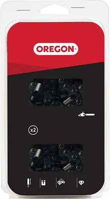 Produktbild von OREGON Sägekette 3/8"/1,3 mm - 52 Glieder - Doppelpackung - 2 Stück
