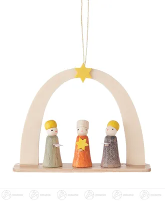 Produktbild von Baumschmuck Behang Sternsinger  Breite x Höhe x Tiefe 7 cmx5,5 cmx2 cm NEU