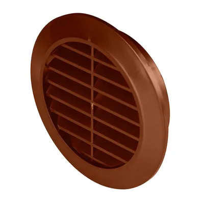 Produktbild von Awenta T42BR Ø 80 mm braun – Lüftungsgitter