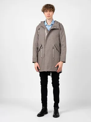 Obrázek produktu pro Kabát Pepe Jeans „Johansen“ – PM402614 | Johansen – šedý – velikost: L (EU)