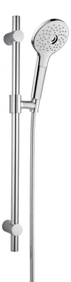 Produktbild von Duschset 71×19×8,5 cm, Chrom, Handbrause, 3 Strahlarten