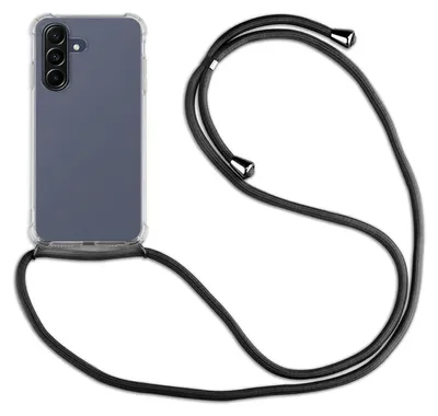 Produktbild von Handykette für Samsung Galaxy A57 Hülle mit Band Handyhülle mit Band in Schwarz