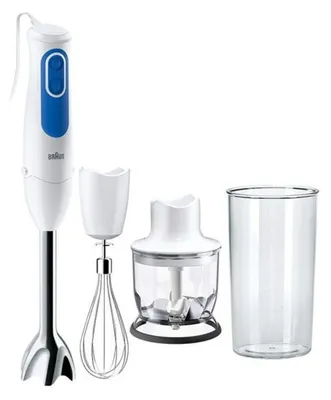 Immagine prodotto di Frullatore ad Immersione Braun MQ 3025 Spaghetti 600 L 700 W Blu Bianco