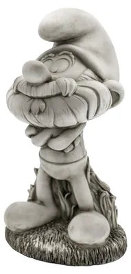 Produktbild von Vidroflor Kunststein Die Schlümpfe "Papa Schlumpf", Klein