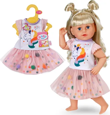 Immagine prodotto di Zapf BABY vestito da unicorno con tutù 43cm