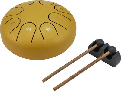 Image de DIMAVERY TD-8 Steel Tongue Drum, or