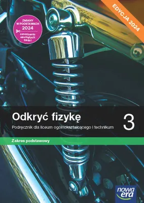 Productafbeelding van WSiP Odkryć fizykę 3. Podręcznik. Zakres podstawowy. Edycja 2024, Edukacyjny, Polski, Broszurowa okładka, 344 stron(y)