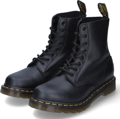 Produktbild von Dr. Martens Combat Boots PASCAL Damen Glattleder Schwarz Größe: 42