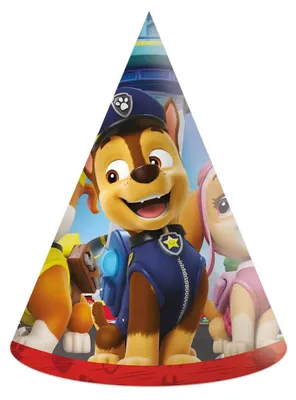 Immagine prodotto di Cappelli da festa Paw Patrol | 6 pezzi