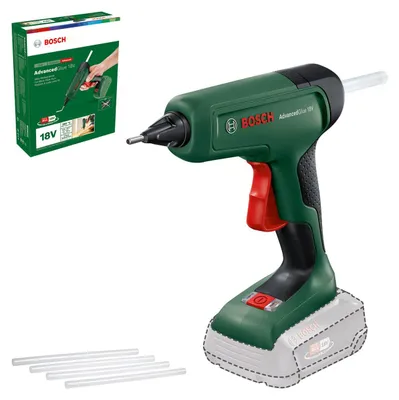 Productafbeelding van BOSCH Home & Garden 0603264800 BOSCH Home & Garden AdvancedGlue 18V Akku-Heißklebepistole grün, schwarz