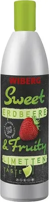 Produktbild von WIBERG Sweet & Fruity – Erdbeere & Limettentaste Süße Sauce mit Erdbeerpüree und Limettengeschmack 500ml